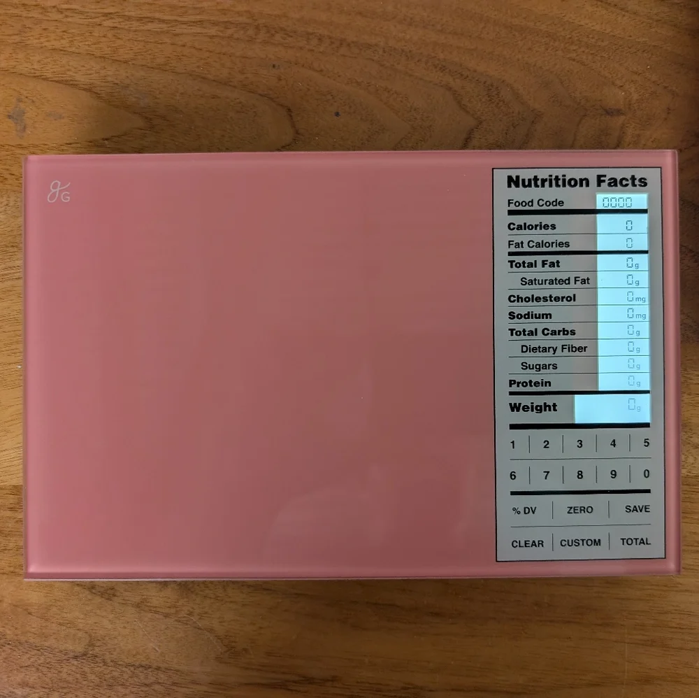 Pink Food Scale